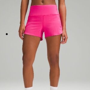 Lululemon speed up high rise shorts